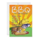 BBQ Invitation - Chef - You Are Invited