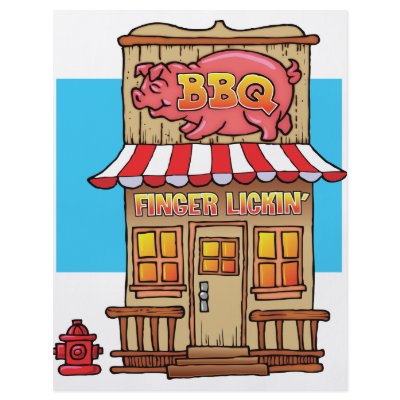 BBQ Joint by wizardofdraws