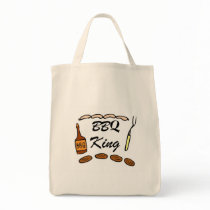 BBQ King Tote Bags