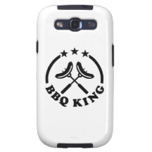 BBQ King barbecue Samsung Galaxy S3 Cover