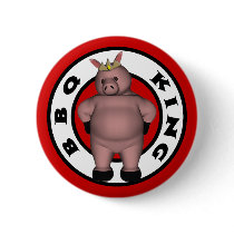 BBQ King Button