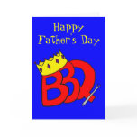 BBQ King Father's Day Card