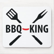 BBQ-King icon Mousepads