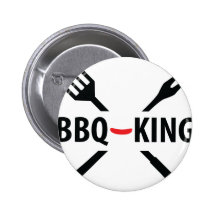 BBQ-King icon Pinback Buttons