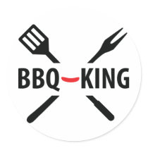 BBQ-King icon Sticker