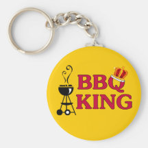 BBQ King Key Chains