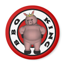 BBQ King Magnet