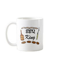 BBQ King Coffee Mugs