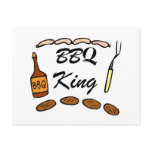 BBQ King Postcard