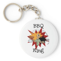 BBQ King T-shirts and Gifts Keychains