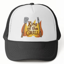 BBQ King Trucker Hat