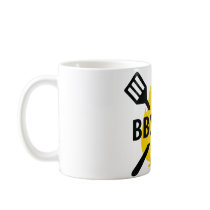 BBQ King with flame icon Coffee Mug
