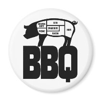 BBQ FRIDGE MAGNETS