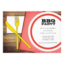 BBQ Party Invitation