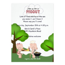 BBQ Pigout Invitation