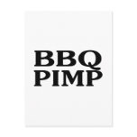 BBQ Pimp Postcard
