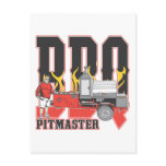 BBQ Pit Master Postcards