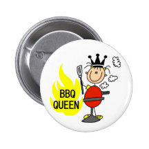 BBQ Queen Button