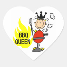 BBQ Queen Stickers