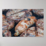 BBQ Sausages posters