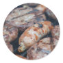 BBQ Sausages Round Sticker