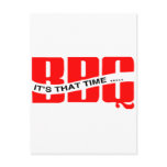 BBQ Time Postcards