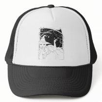 BBW Big Beautiful Witch Mesh Hats