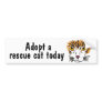 BC- Adopt a Rescue at Today Bumper Sticker