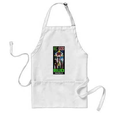 BC GOD BUD INDICA APRON by nocklist
