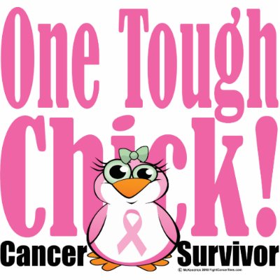 BC One Tough Chick Cut Out by fightcancertees