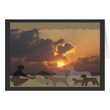 BCD Sunset Sympathy Card