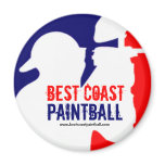 BCP Paintball Sport Logo Refrigerator Magnet