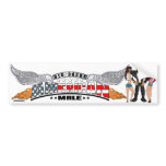 BD "American Male" Bumper Sticker bumper stickers