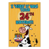 bd cow - 24 card