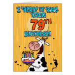 bd cow - 79 card