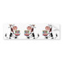 BD Cow Scrapbooking sticker Bumper Stickers