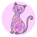 BD- Cute cat cartoon stickers
