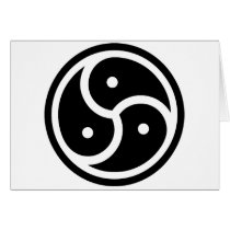 BDS&M symbol Greeting Card
