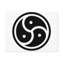 BDS&M symbol Postcard