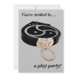 BDSM EMBLEM and Collar invitations