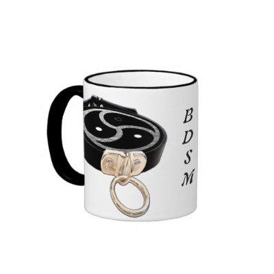 BDSM EMBLEM and Collar Coffee Mug by bdsm_emporium