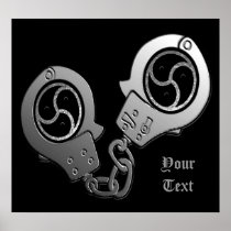 BDSM EMBLEM and Hand Cuffs