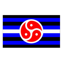 BDSM Flag Business Business Card Template
