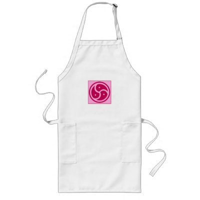 BDSM Leather Princes Logo Aprons by girlflesh