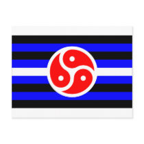 BDSM rights flag Postcards