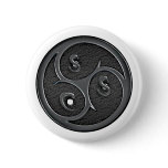 BDSM / SSC Triskel Pinback Button