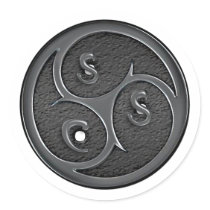 BDSM / SSC Triskel Stickers