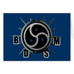 BDSM Symbol and Metal Spiked Collar