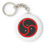 BDSM symbol black~red Key Chains