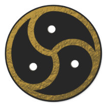 BDSM SYMBOL GOLD Stickers